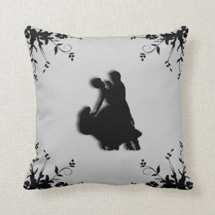 Ballroom Dancers Waltz Decoratief Sierkussen