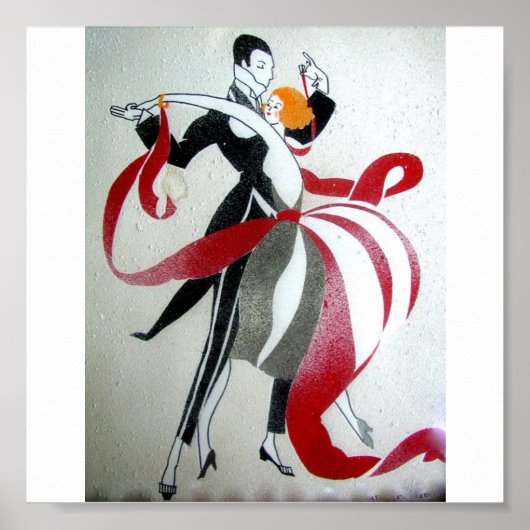 BALLROOM DANCING ART DECO 3 POSTER (Voorkant)
