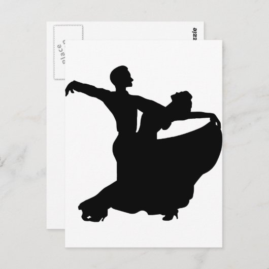 Ballroom Dancing Briefkaart (Voorkant / Achterkant)