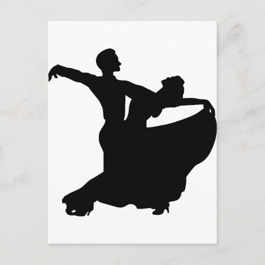 Ballroom Dancing Briefkaart (Voorkant)