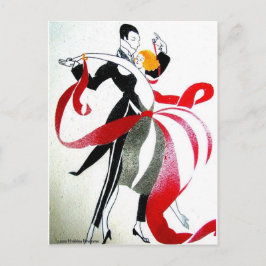 BALLROOM DANCING BRIEFKAART
