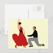 Ballroom Dancing Briefkaart (Voorkant / Achterkant)