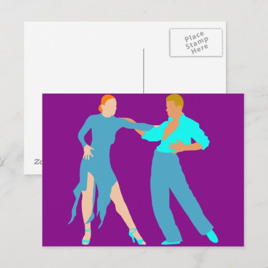 Ballroom Dancing Briefkaart (Voorkant / Achterkant)
