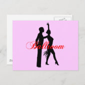 Ballroom Dancing Briefkaart (Voorkant / Achterkant)