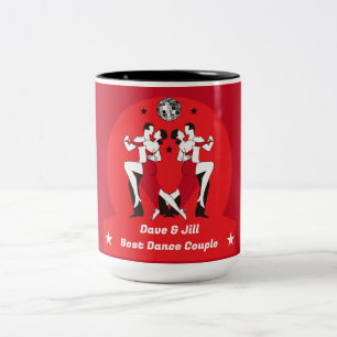 Ballroom Dancing Champions Tweekleurige Koffiemok