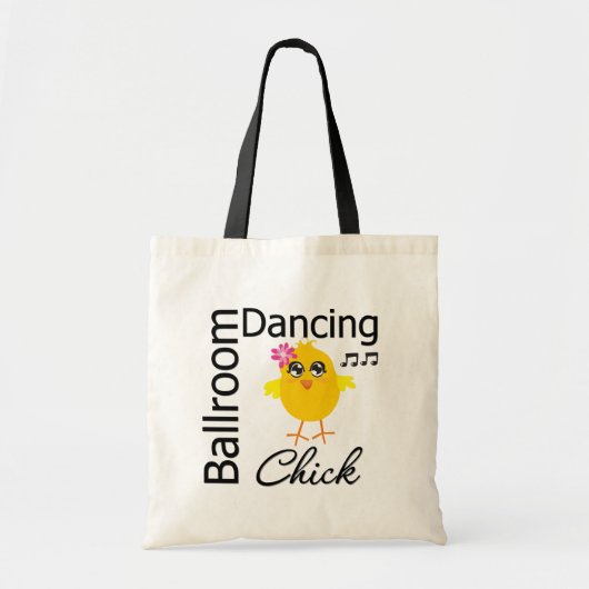 Ballroom Dancing Chick Tote Bag (Voorkant)