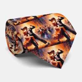 Ballroom Dancing Couples Dance Music Band Stropdas