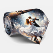 Ballroom Dancing Couples Dance Music Band Stropdas (Opgerold)