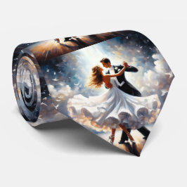 Ballroom Dancing Couples Dance Music Band Stropdas