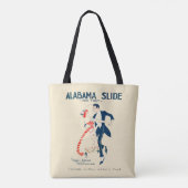Ballroom Dancing Fox Trot Alabama Slide Canvas tas (Achterkant)