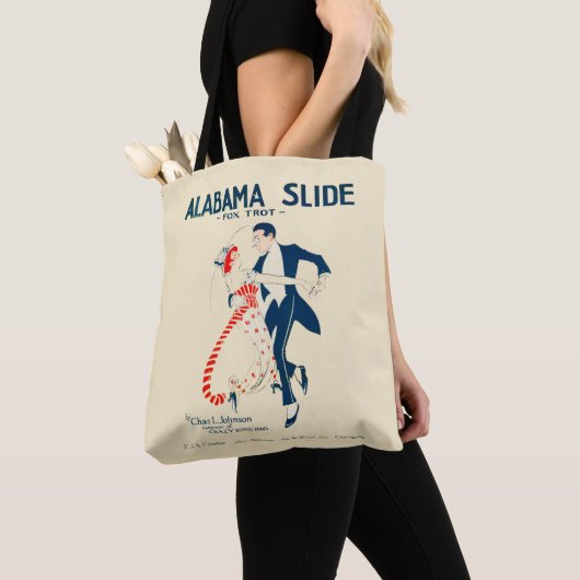 Ballroom Dancing Fox Trot Alabama Slide Canvas tas (Dichtbij)