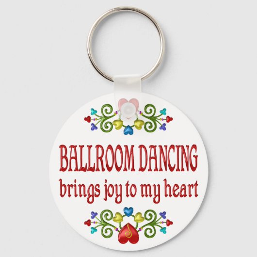 Ballroom Dancing Joy Sleutelhanger (Voorkant)