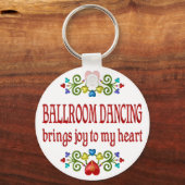 Ballroom Dancing Joy Sleutelhanger (Voorkant)