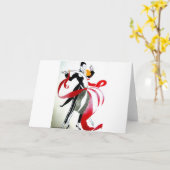 BALLROOM DANCING KAART (Gele Bloem)