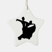 Ballroom Dancing Keramisch Ornament (Rechts)