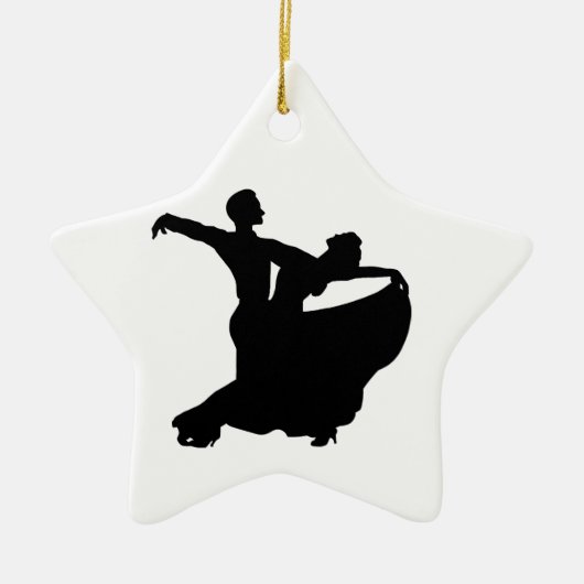 Ballroom Dancing Keramisch Ornament (Voorkant)