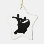 Ballroom Dancing Keramisch Ornament (Links)