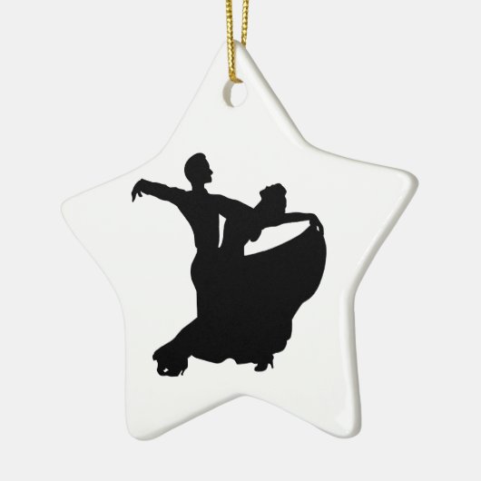 Ballroom Dancing Keramisch Ornament (Links)