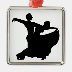 Ballroom Dancing Metalen Ornament