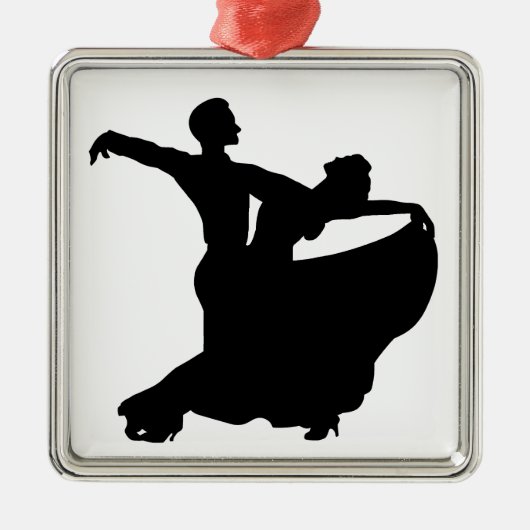 Ballroom Dancing Metalen Ornament (Voorkant)