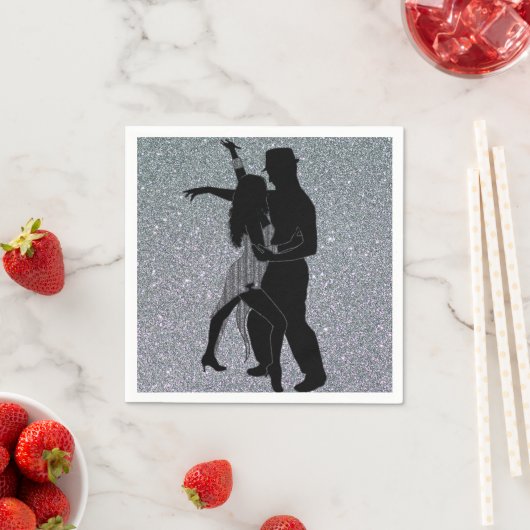 BallRoom Dancing Party Napkins Servet (Insitu)