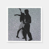 BallRoom Dancing Party Napkins Servet (Voorkant)