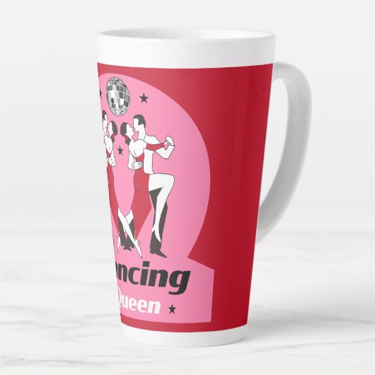 Ballroom Dancing Queen Latte Mok (Rechterhoek)