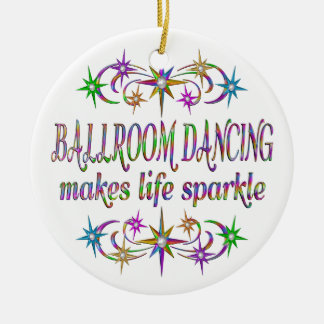 Ballroom Dancing Sparkles Keramisch Ornament
