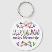Ballroom Dancing Sparkles Sleutelhanger (Voorkant)