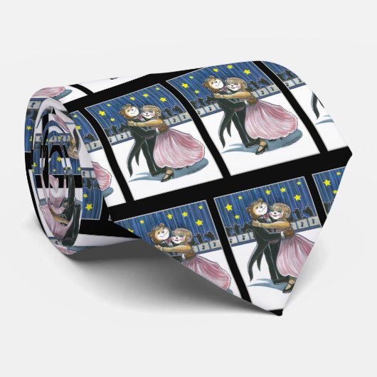 Ballroom Dancing Stropdas (Opgerold)