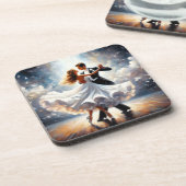 Ballroom Dancing Swing Dancing Music Dance Bier Onderzetter (Linkerzijde)