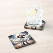 Ballroom Dancing Swing Dancing Music Dance Bier Onderzetter (Rechterzijde)