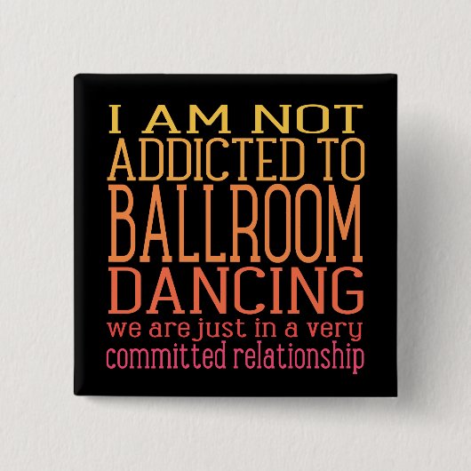 Ballroom-dansadvies | Financiering Vierkante Button 5,1 Cm (Voorkant)