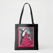 Ballroom dansen bij middernacht Canvas tas (Voorkant)