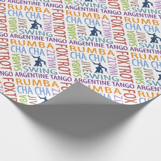 Ballroom-dansen Cadeaupapier (Hoek)