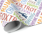 Ballroom-dansen Cadeaupapier (Rol Hoek)