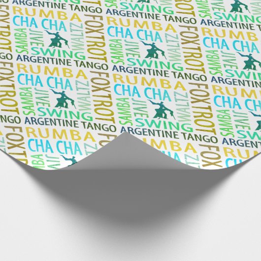 Ballroom-dansen Cadeaupapier (Hoek)