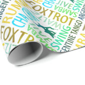 Ballroom-dansen Cadeaupapier (Rol Hoek)