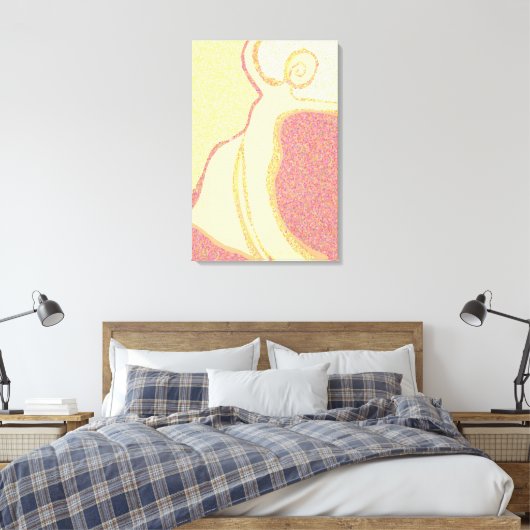 Ballroom dansen canvas afdruk (Insitu (Slaapkamer))