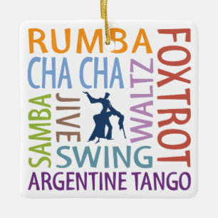 Ballroom-dansen Keramisch Ornament