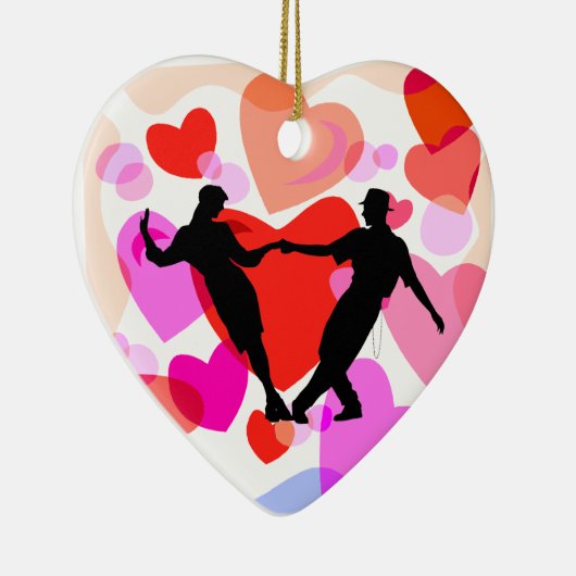 ballroom dansen keramisch ornament (Rechts)