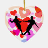 ballroom dansen keramisch ornament (Voorkant)