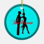 Ballroom dansen keramisch ornament (Voorkant)