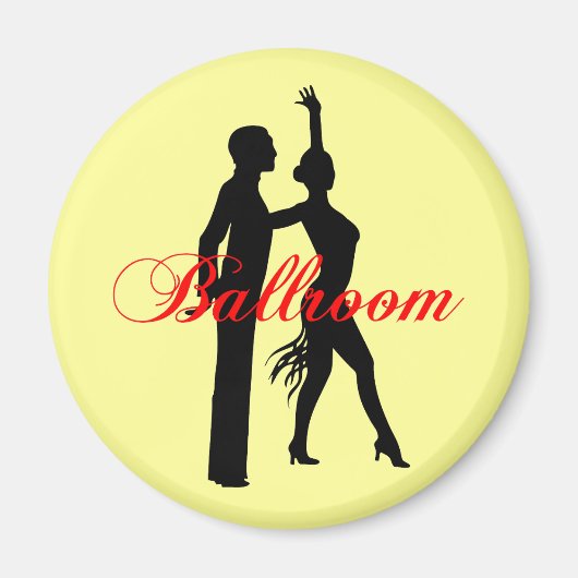 Ballroom-dansen Magneet (Voorkant)