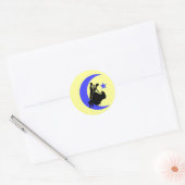 Ballroom-dansen Ronde Sticker (Envelop)