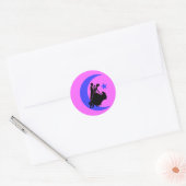 Ballroom-dansen Ronde Sticker (Envelop)