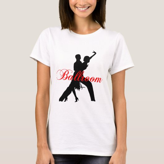 Ballroom dansen t-shirt (Voorkant)