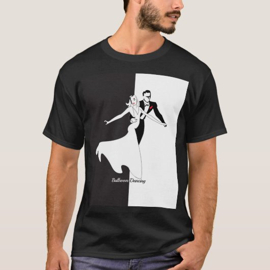 Ballroom-dansen T-shirt (Voorkant)