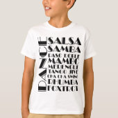 ballroom dansen t-shirt (Voorkant)