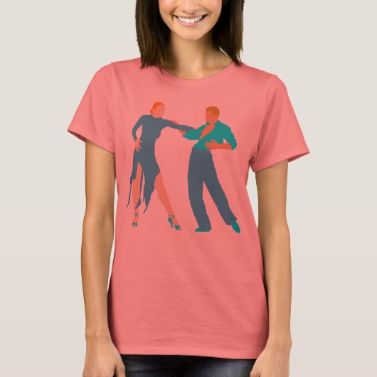 Ballroom-dansen T-shirt (Voorkant)